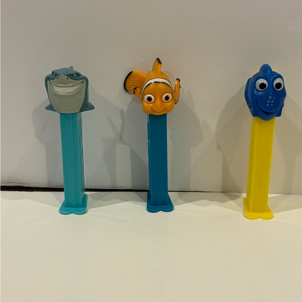Disney Pixar Finding Nemo Pez Dispensers Lot of 3